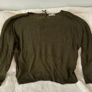 H&M Sweater with Back Zip Detail